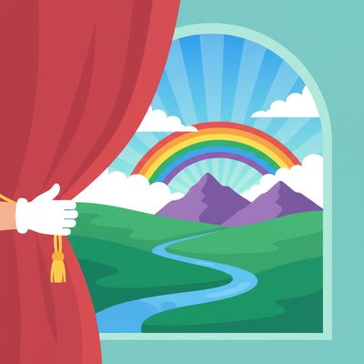 AI-generated image for SAT word stern