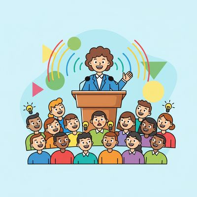 AI-generated image for SAT word stifling