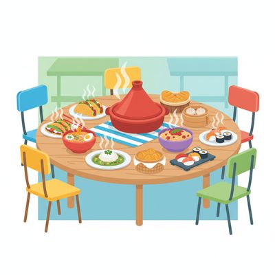 AI-generated image for SAT word strenuous