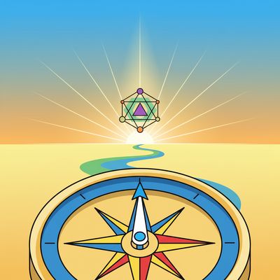 AI-generated image for SAT word sublimity