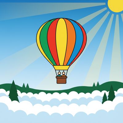 AI-generated image for SAT word surmount