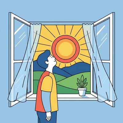 AI-generated image for SAT word surreal