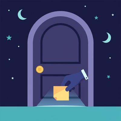 AI-generated image for SAT word surreptitious