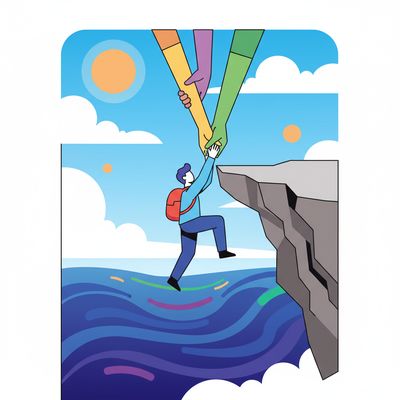 AI-generated image for SAT word tacit