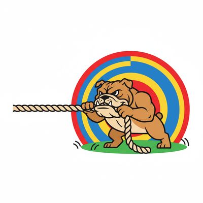 AI-generated image for SAT word tenacious