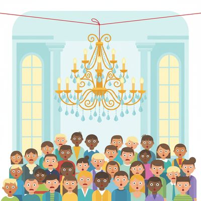 AI-generated image for SAT word tenuous