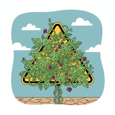 AI-generated image for SAT word tinge