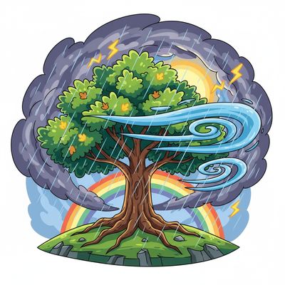 AI-generated image for SAT word titular