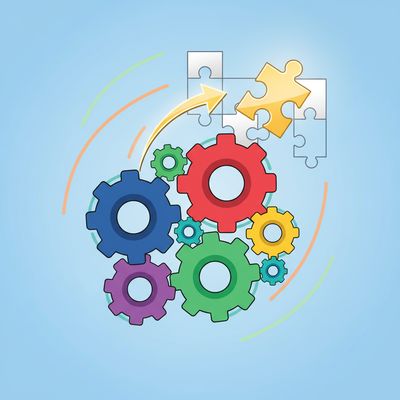 AI-generated image for SAT word toil