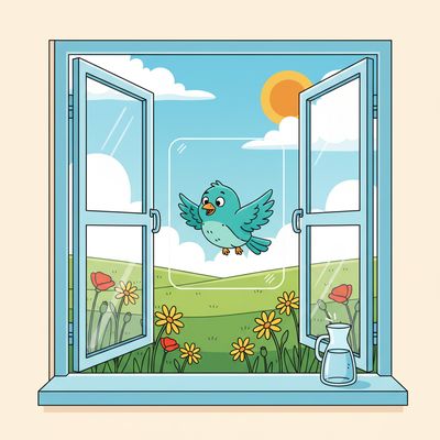 AI-generated image for SAT word transparent