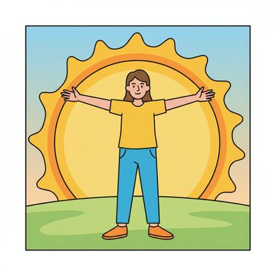 AI-generated image for SAT word uneventful