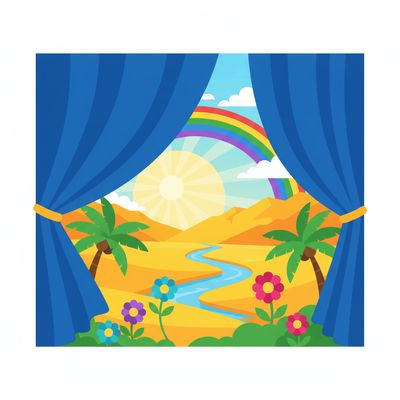 AI-generated image for SAT word usher