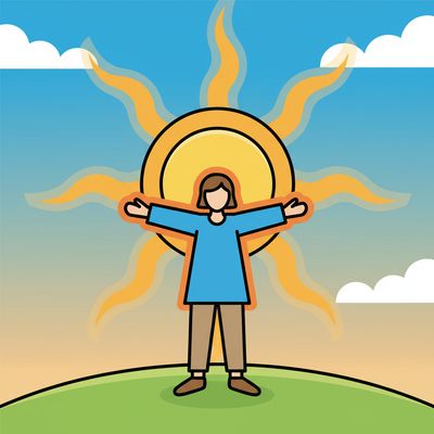 AI-generated image for SAT word utilitarian