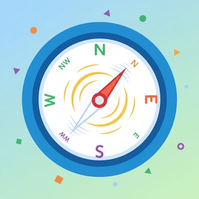 AI-generated image for SAT word vacillate