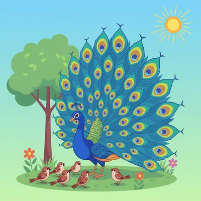 AI-generated image for SAT word vain