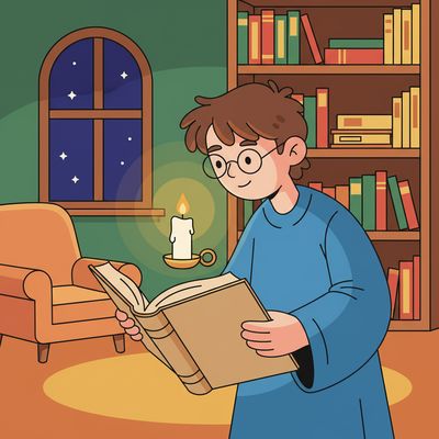 AI-generated image for SAT word vicariously