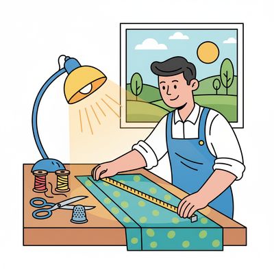 AI-generated image for SAT word vogue