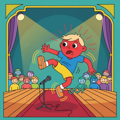 AI-generated image for SAT word wince