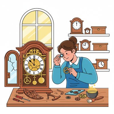 AI-generated image for SAT word wobbly